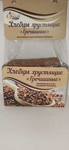 картинка Хлебцы хрустящие Гречишные 0,25кг